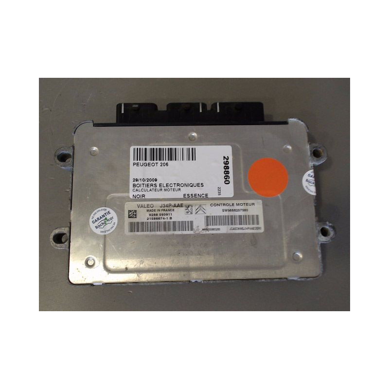 CALCULATEUR MOTEUR PEUGEOT 206