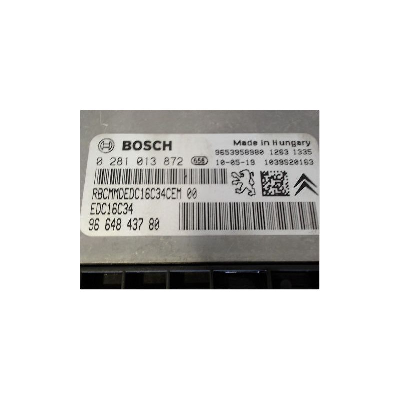 CALCULATEUR MOTEUR PEUGEOT 407
