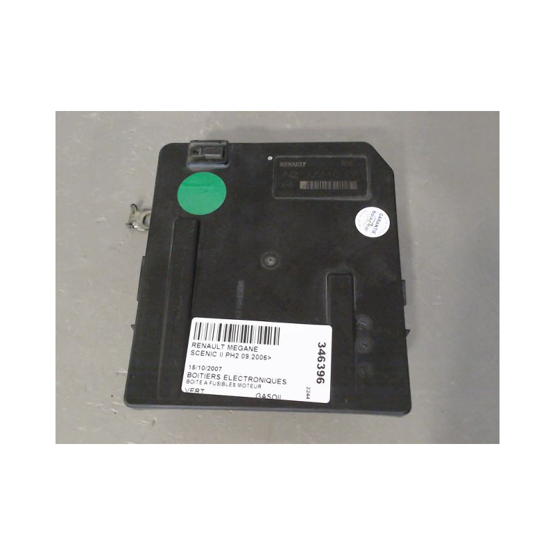 BOITE A FUSIBLES RENAULT SCENIC II PH2 2006-