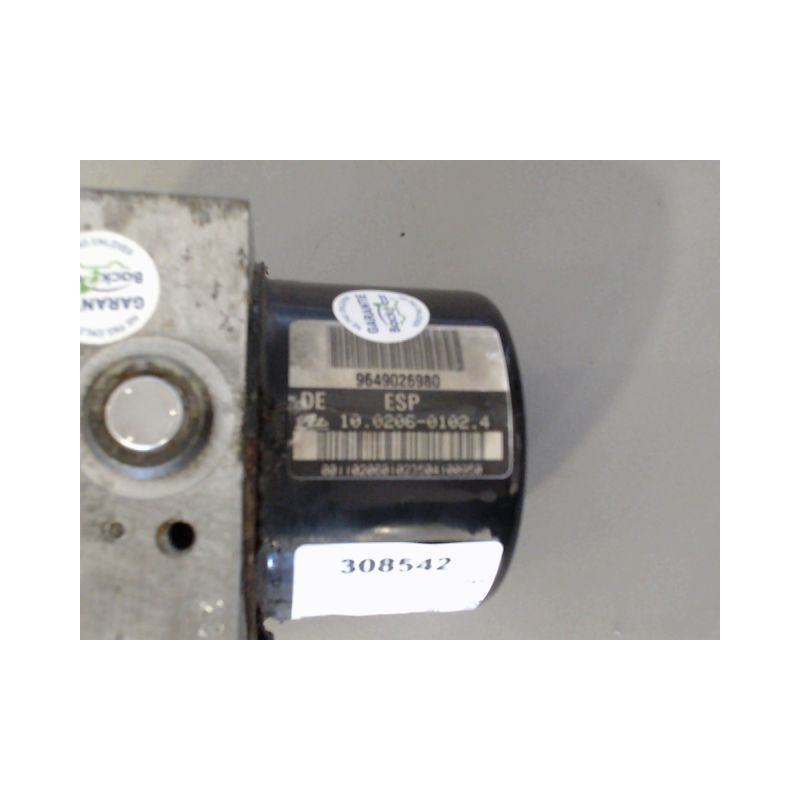 UNITE HYDRAULIQUE ABS PEUGEOT 206 CC 2000-2007