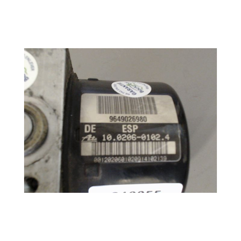 UNITE HYDRAULIQUE ABS PEUGEOT 206 CC 2000-2007