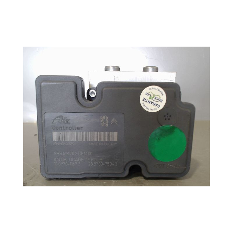 UNITE HYDRAULIQUE ABS CITROEN C3 II Phase 1 (A51) 2009-2013