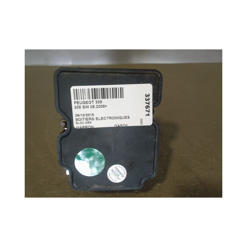 UNITE HYDRAULIQUE ABS PEUGEOT 308 SW 2008-
