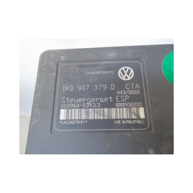 UNITE HYDRAULIQUE ABS AUDI A3 II Phase 1 (8P) 2003-2008