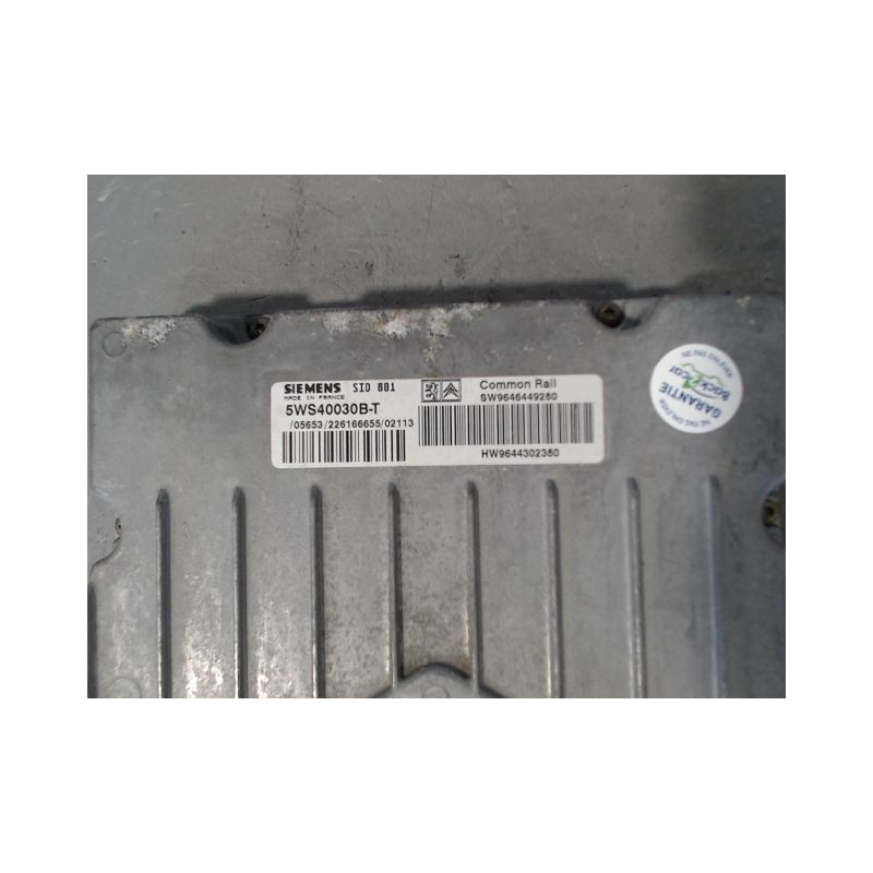 CALCULATEUR MOTEUR PEUGEOT 307