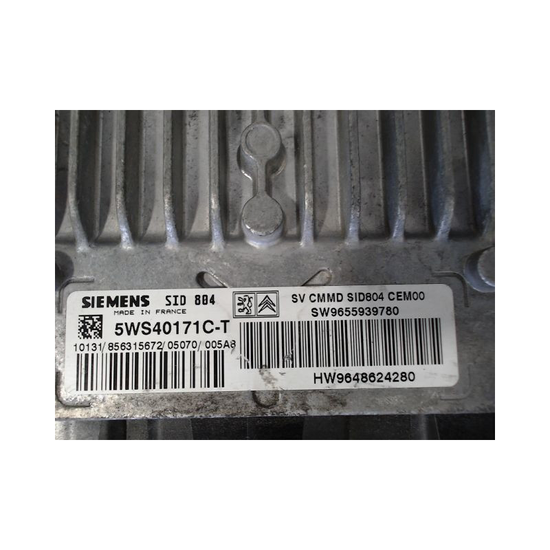 CALCULATEUR MOTEUR PEUGEOT 1007