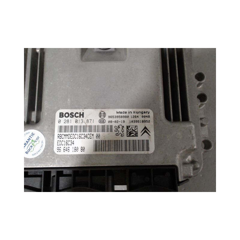 CALCULATEUR MOTEUR PEUGEOT 308
