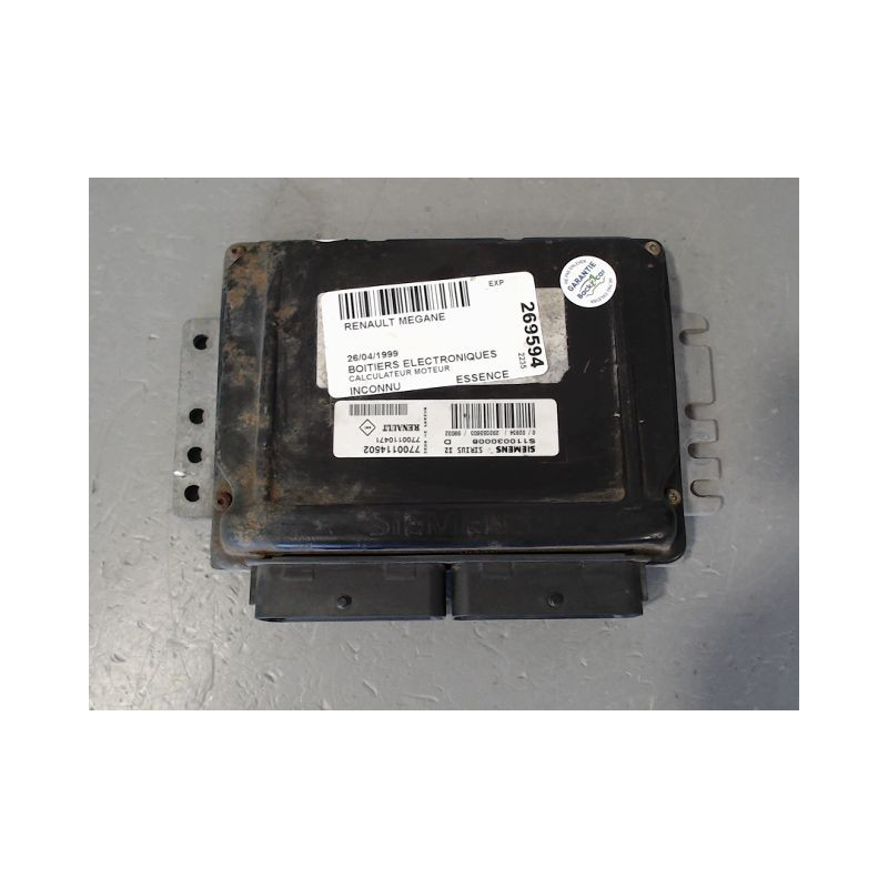CALCULATEUR MOTEUR RENAULT MEGANE