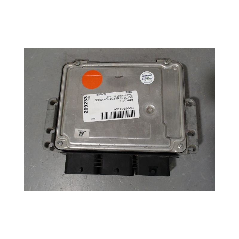CALCULATEUR MOTEUR PEUGEOT 206