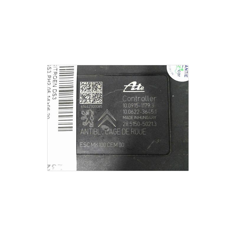 UNITE HYDRAULIQUE ABS CITROEN DS3 PH2 14-20