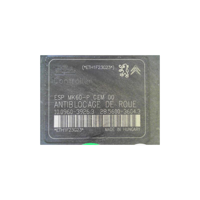 UNITE HYDRAULIQUE ABS CITROEN DS3 09-14