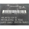 UNITE HYDRAULIQUE ABS PEUGEOT 207 2011-