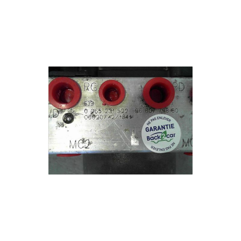 UNITE HYDRAULIQUE ABS CITROEN BERLINGO MULTISPACE 02-08