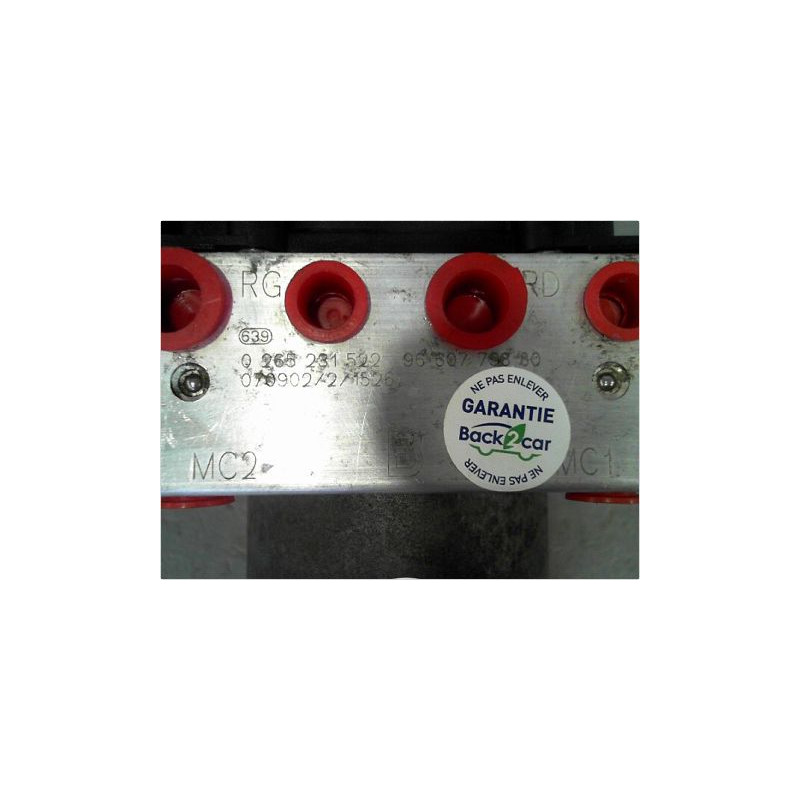 UNITE HYDRAULIQUE ABS PEUGEOT PARTNER PH2 BREAK 02-08