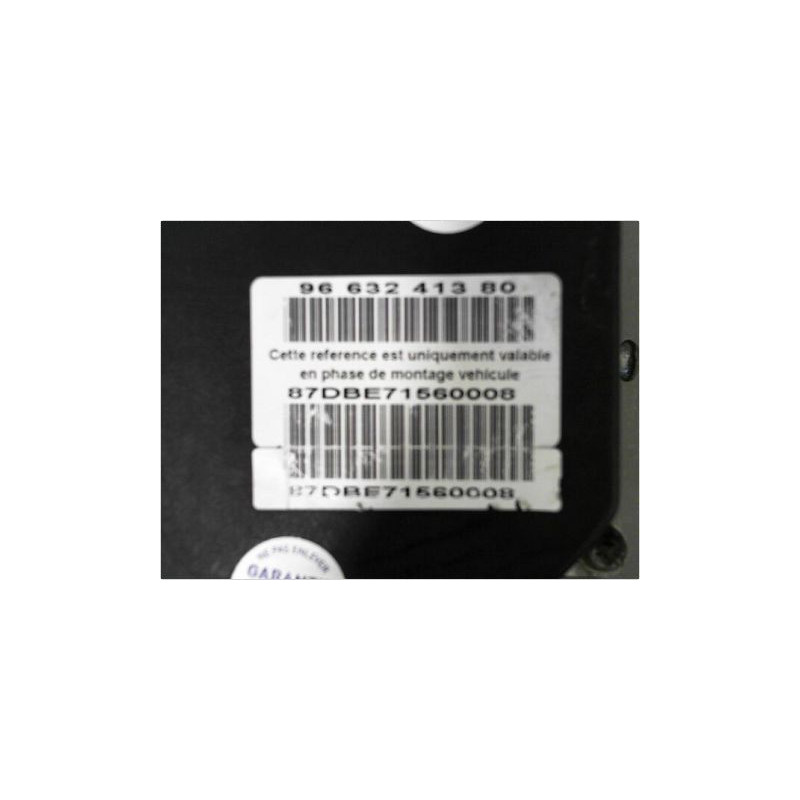 UNITE HYDRAULIQUE ABS CITROEN C4 04-08