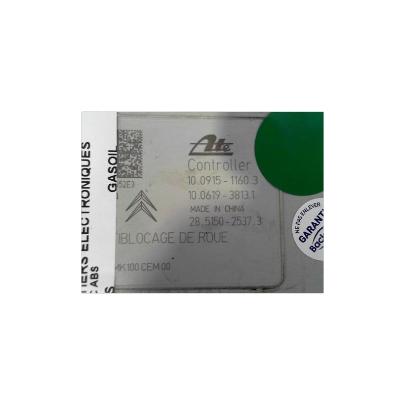 UNITE HYDRAULIQUE ABS CITROEN C3 II 2009-2012