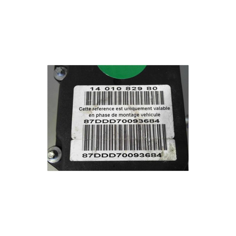 UNITE HYDRAULIQUE ABS PEUGEOT EXPERT II TOLE LONG 2007-