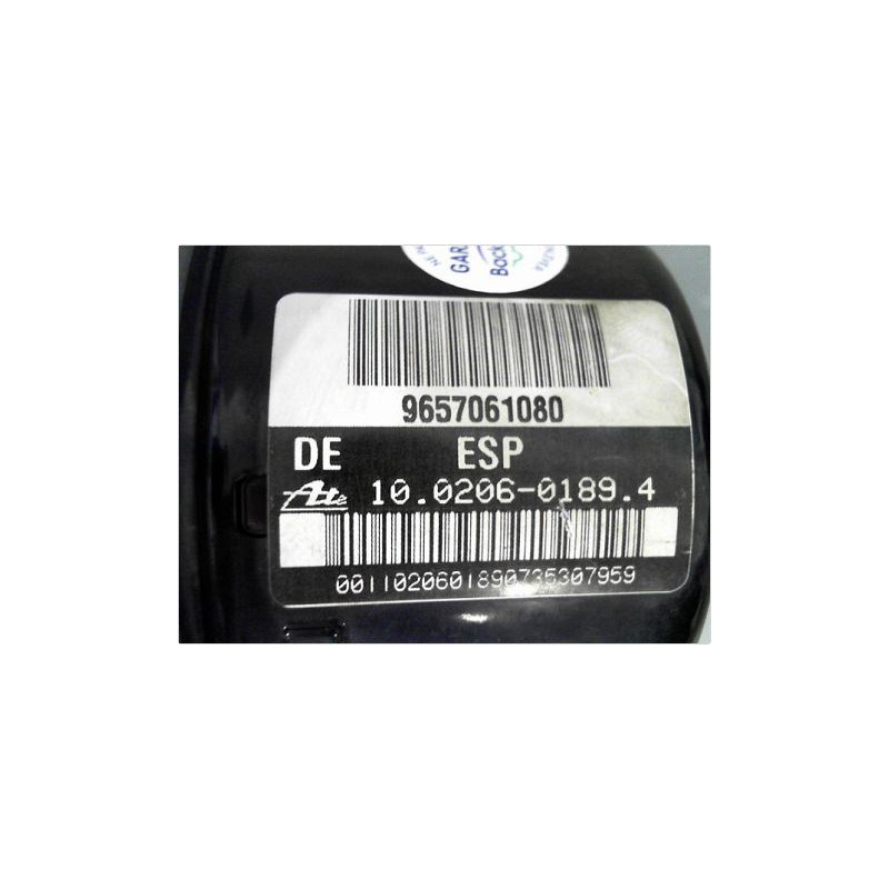 UNITE HYDRAULIQUE ABS CITROEN C5 PH2 2004-2008