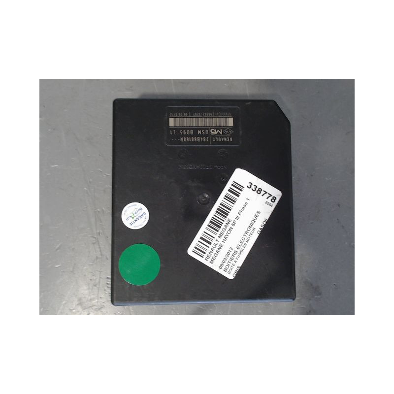 BOITE A FUSIBLES RENAULT MEGANE III Phase 1 2008-2012