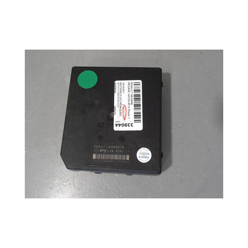 BOITE A FUSIBLES RENAULT MEGANE III Phase 1 2008-2012