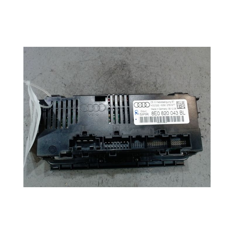 COMMANDE DE CHAUFFAGE AUDI A4