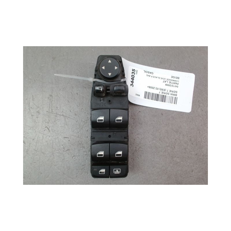 COMMANDE LEVE-GLACE PORTE AVG BMW SERIE 7 (E65) 2005-