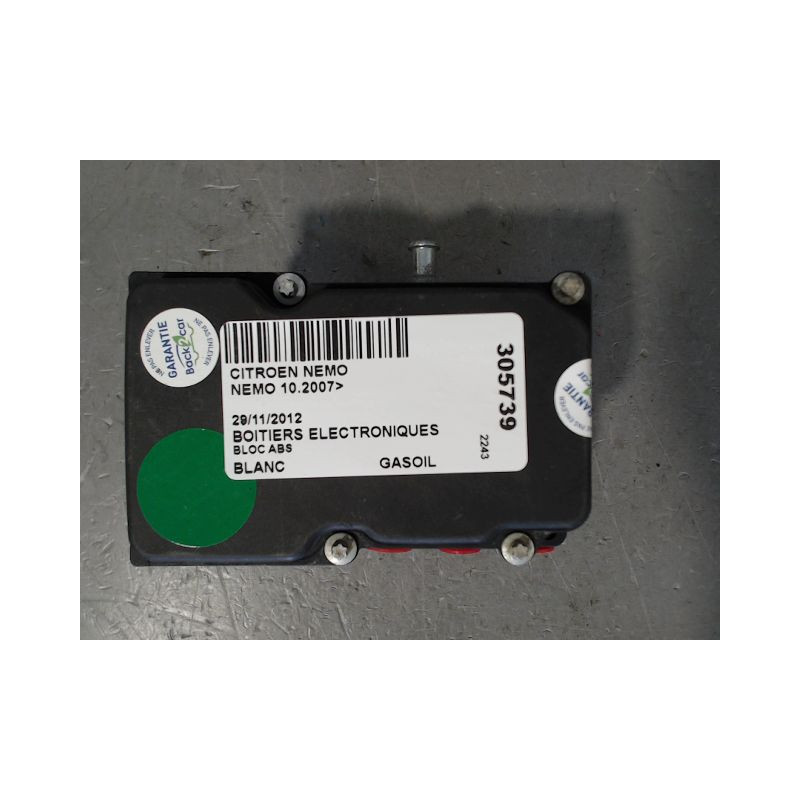 UNITE HYDRAULIQUE ABS CITROEN NEMO 2007-