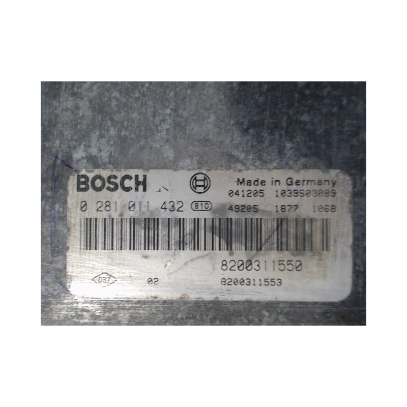 CALCULATEUR MOTEUR RENAULT MASTER MOYEN SURELEVE 2003-