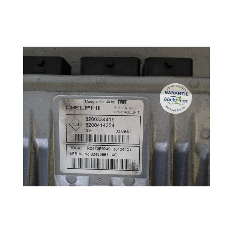 CALCULATEUR MOTEUR RENAULT MEGANE II PH1 02-05