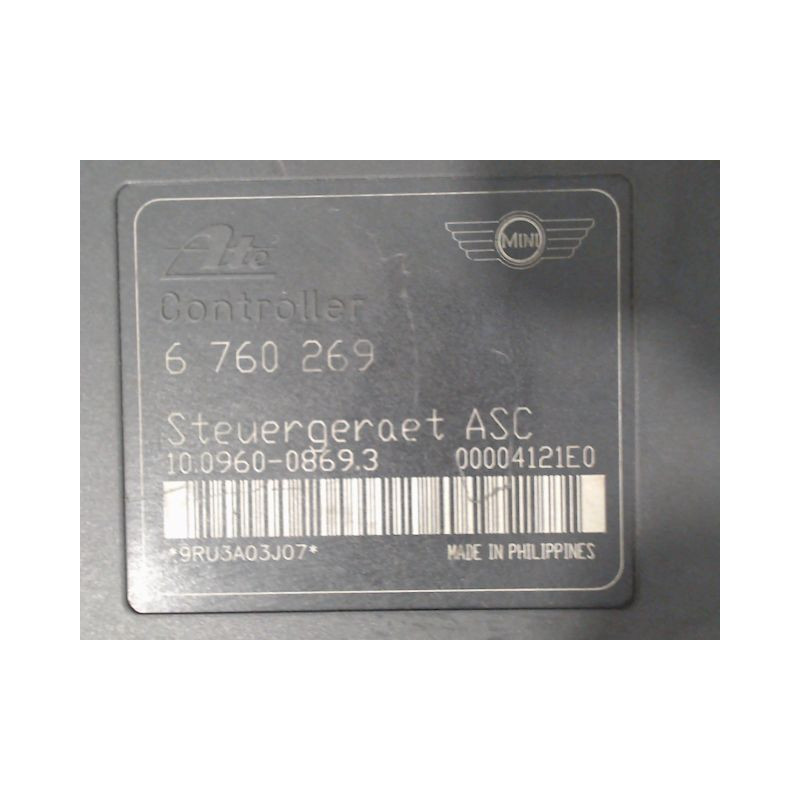 UNITE HYDRAULIQUE ABS MINI MINI I Phase 1 (R50/R53) 2001-2004