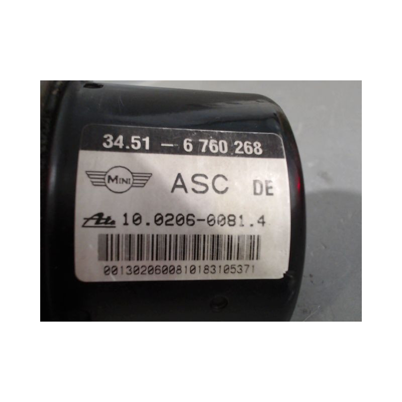 UNITE HYDRAULIQUE ABS MINI MINI I Phase 1 (R50/R53) 2001-2004
