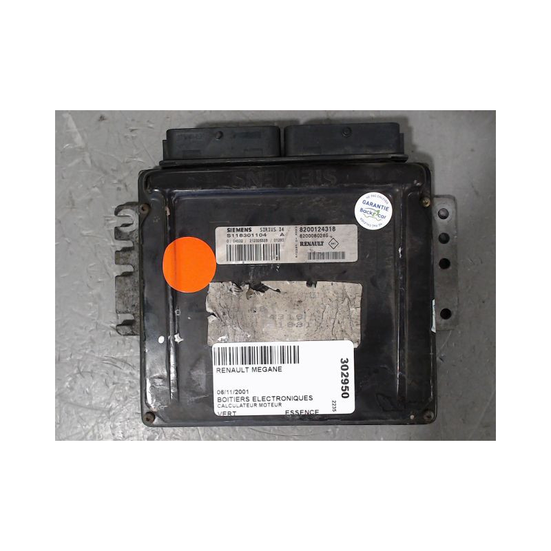 CALCULATEUR MOTEUR RENAULT MEGANE