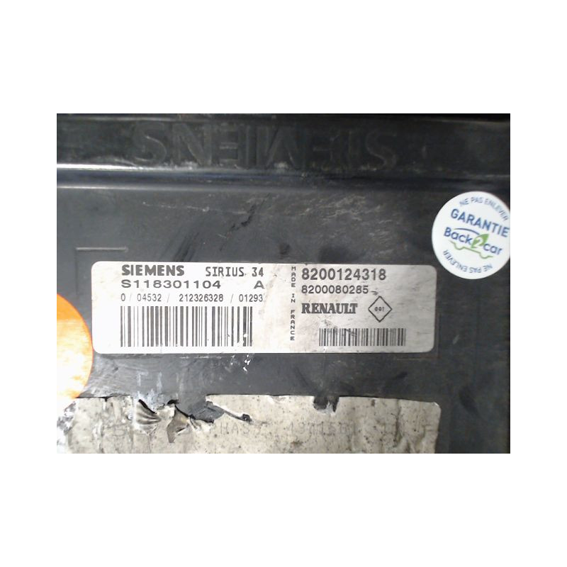 CALCULATEUR MOTEUR RENAULT MEGANE