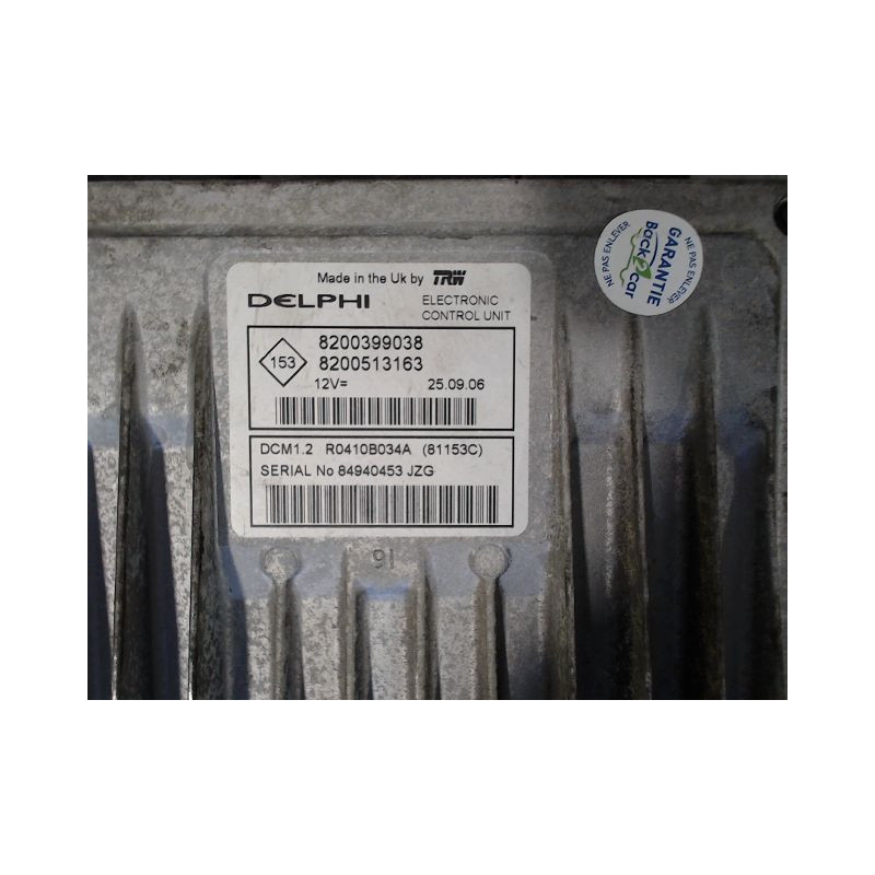 CALCULATEUR MOTEUR RENAULT CLIO