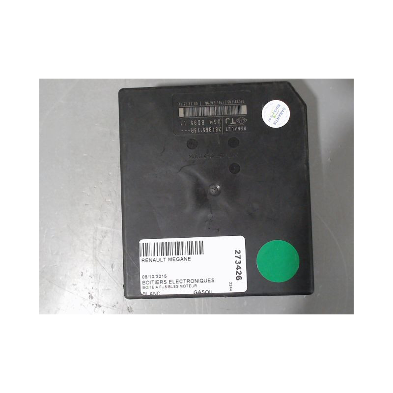 BOITE A FUSIBLES RENAULT MEGANE