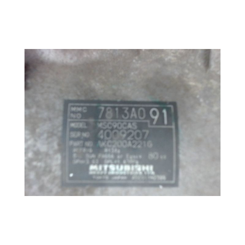 COMPRESSEUR AIR CONDITIONNE CITROEN C-CROSSER 2007-