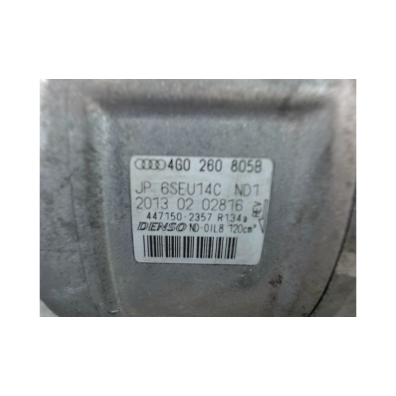 COMPRESSEUR AIR CONDITIONNE AUDI A6 2004-