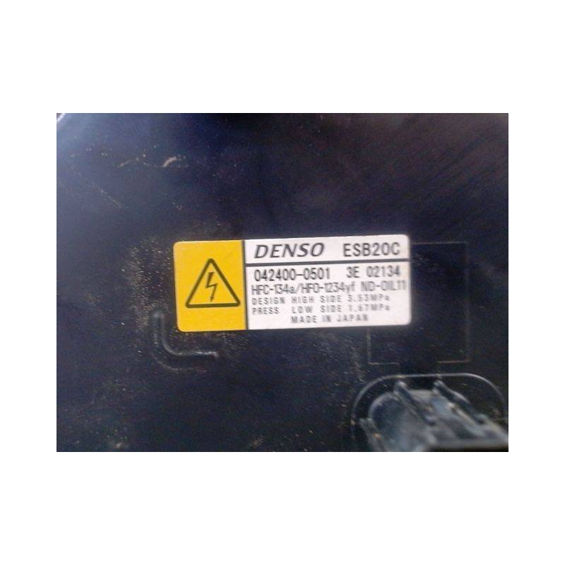COMPRESSEUR AIR CONDITIONNE TOYOTA C-HR