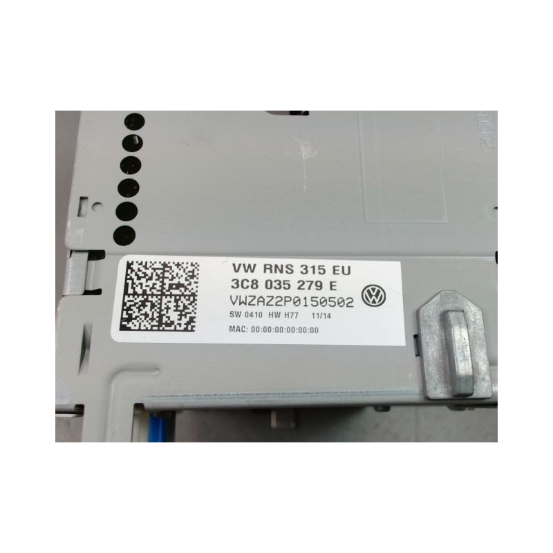 AUTORADIO VOLKSWAGEN POLO V Phase 1 (6R) 2009-...