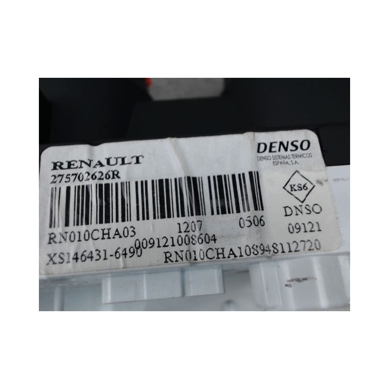 COMMANDE DE CHAUFFAGE RENAULT CLIO