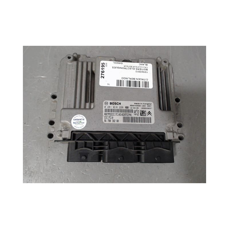 CALCULATEUR MOTEUR CITROEN BERLINGO