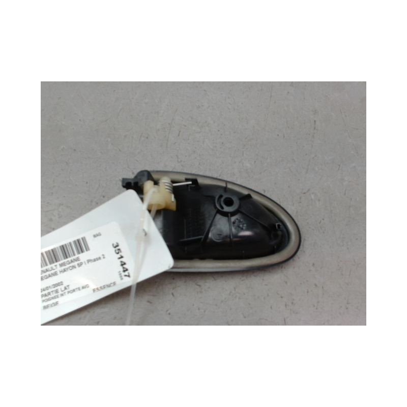 POIGNEE INTERIEURE PORTE AVANT DROIT RENAULT MEGANE I Phase 2 1999-2002