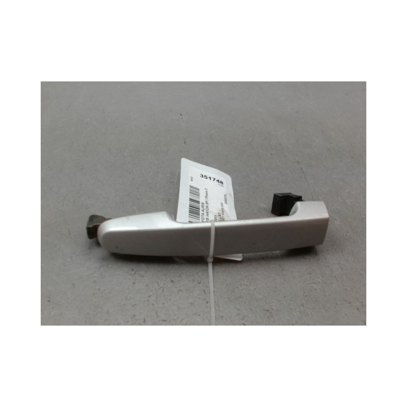 POIGNEE EXTERIEURE PORTE ARRIERE GAUCHE TOYOTA AURIS I Phase 2 2010-2012