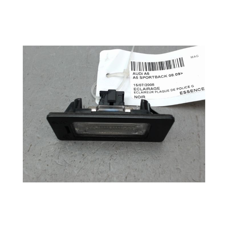 ECLAIREUR PLAQUE DE POLICE GAUCHE AUDI A5 SPORTBACK 09-