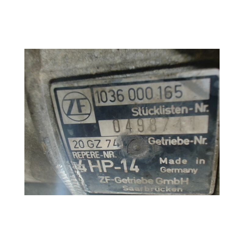 BOITE A VITESSE AUTOMATIQUE CITROEN ZX 1.8 i