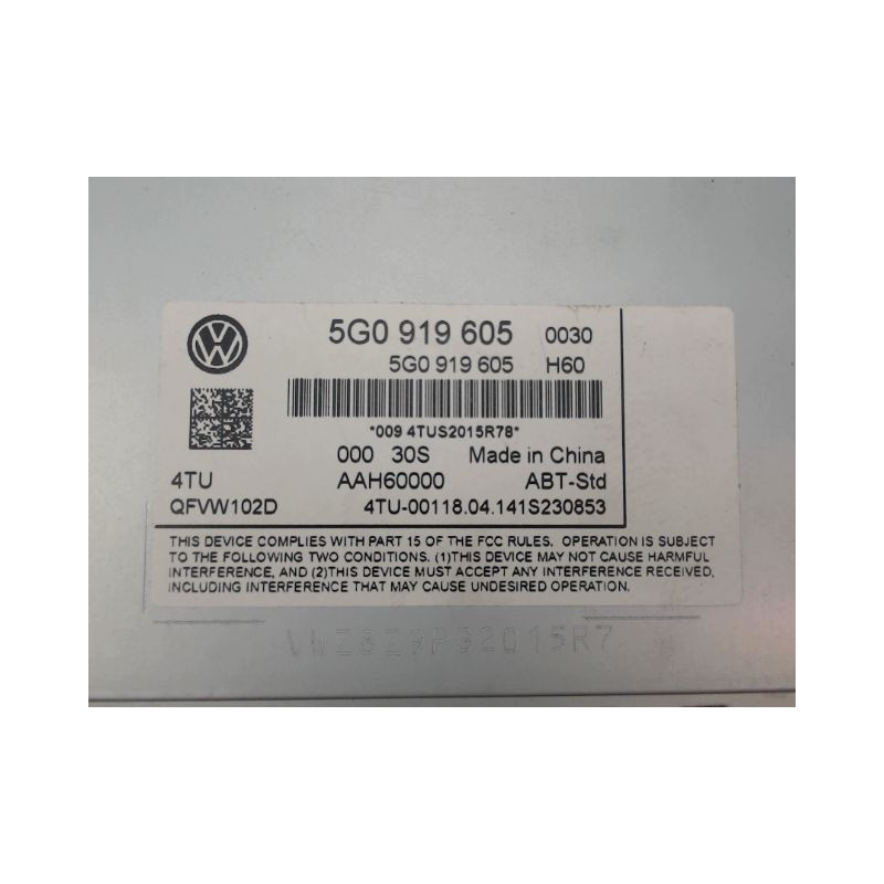 ECRAN GPS VOLKSWAGEN GOLF VII Phase 1 (5G) 2012-...