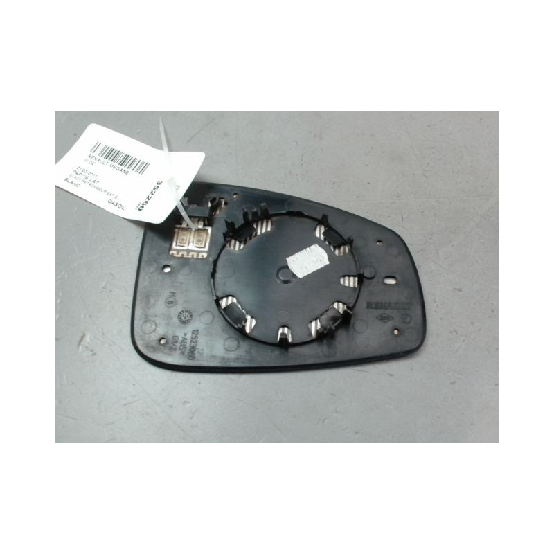 GLACE RETROVISEUR EXT G RENAULT MEGANE CC 2P III Phase 1 2010-2014