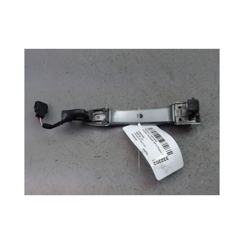 POIGNEE EXTERIEURE PORTE AVANT GAUCHE RENAULT SCENIC MONOSP. III Phase 1 2009-2011