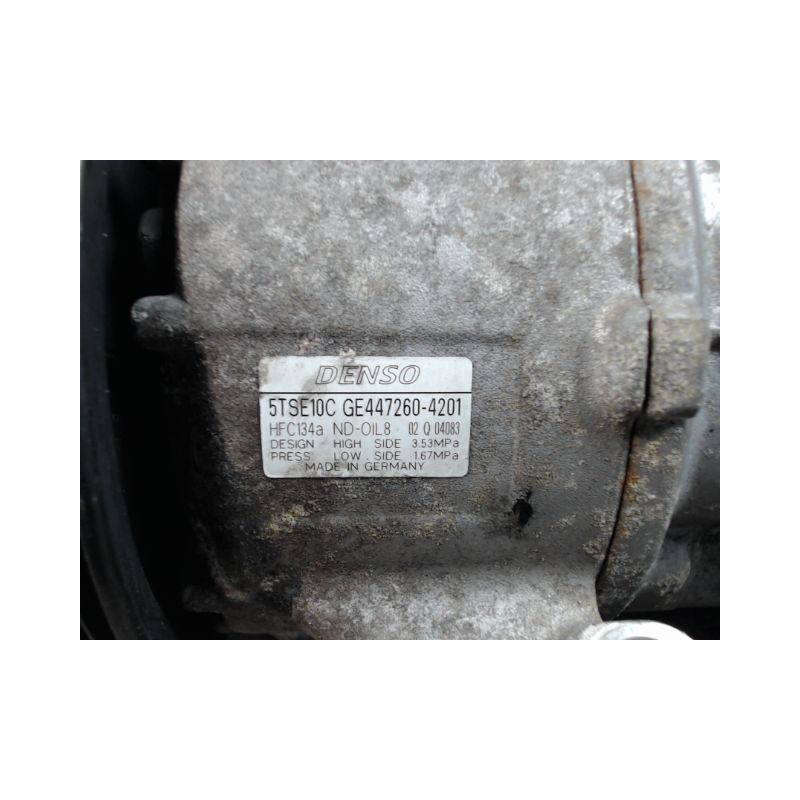 COMPRESSEUR AIR CONDITIONNE TOYOTA YARIS II 2010-