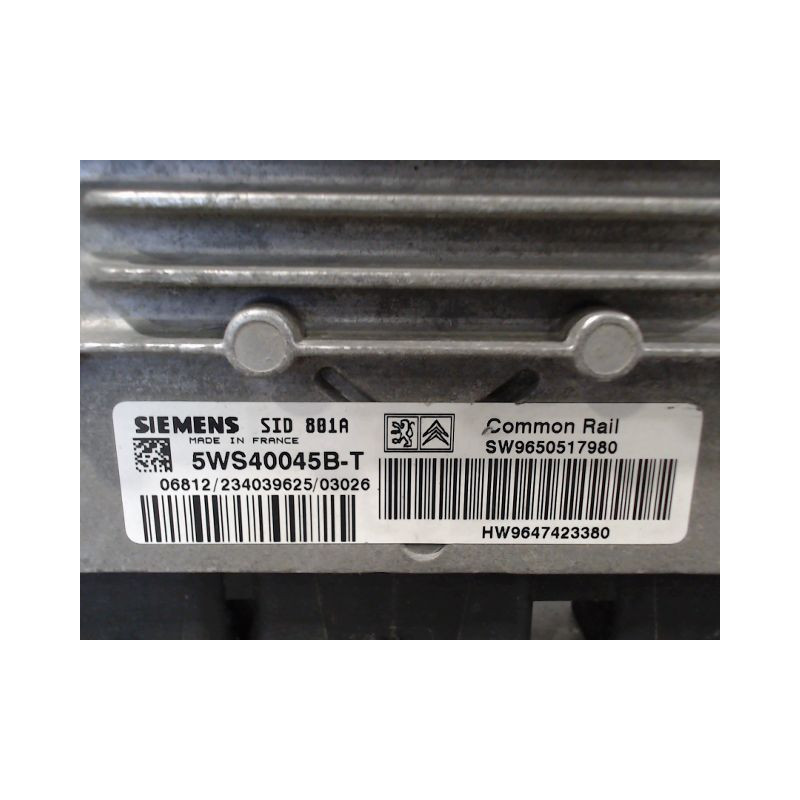 CALCULATEUR MOTEUR PEUGEOT 307
